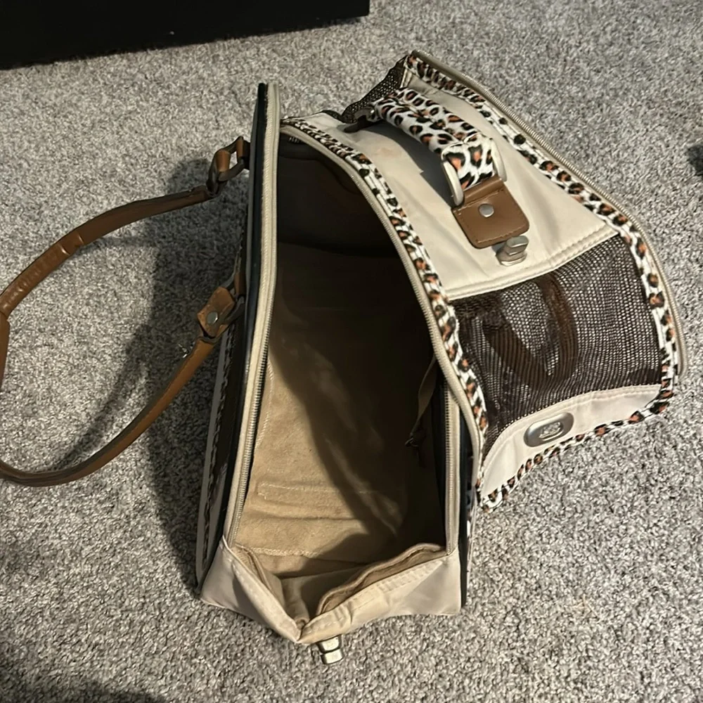 Leopard animal tote